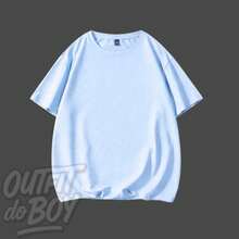 Set Of 5 Plain Basic Comfortable T-Shirts For Everyday Wear, Various Colors, Versatile, 100% Cotton 30.1 Streetwear!! Men's Basic Premium Casual Spring Summer - 紫-綠-淺藍-粉-紅 - 查看 2