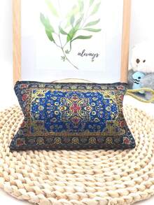 Retro Embroidered Zipper Wallet, Ladies' Gift Wallet, Coin Purse, Storage Bag, Convenient To Carry When Going Out/Girls' Makeup Bag, Multi-Functional Card Bag Wallet/Ladies' Cash Wallet, Long Coin Purse, Exquisite Pattern Coin Purse, Essential For Girls, Travel Essential, Valentine's Day, New Year Gift, Gift For Girls. ,Travel Essential Bag - Multicolor - View 7