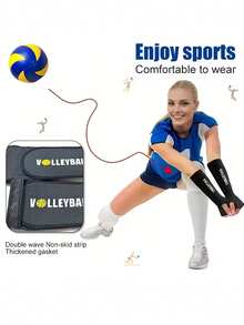 1 双排球护臂，EVA 衬垫减震压缩肘套，专业排球护臂 - 彩色 - 查看 8