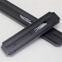 20/33厘米磁性刀架，可壁挂安装 | 磁性刀架，适用于工具和刀具 | 适用于壁挂安装的吧台刀磁铁，多功能磁性刀条厨房刀架，可用于收纳厨房、车库、工作室工具 - 黑色 - 查看 10