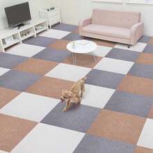 20/50 tấm thảm tự dính - Dễ cắt và lắp ráp, thích hợp trang trí văn phòng hoặc ban công, chống trơn trượt, phù hợp cho phòng khách, phòng ngủ, phòng học, trang trí sàn nhà, thảm văn phòng, thảm trải sàn ghép nối 11,81 inch, giấy dán tường, trang trí tường, dán dễ dàng. - Nhiều màu - Xem 4