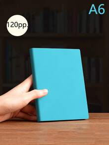 A6加厚笔记本，适合成人使用 - 高级皮革封面，是工作会议、学习和大学生的理想之选 - 英文书写垫 - 多色 - 查看 10