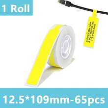 Marklife 热敏标签贴纸,白色/彩色/透明,UV纸,兼容 P15、P12、P11、D30、Q30 标签打印机,适用于家庭办公室标签制作 - 彩色 - 查看 16