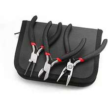 BOJA Conjunto de Fabricación de Joyas, Herramientas para Hacer Joyas, Incluye 3 Alicates 2 Pinzas Tijeras Aguja Anillo de Cobre, kit para Adultos y Principiantes(default) - Multicolor - Ver 8