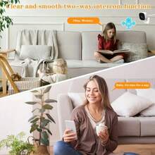 1 camera mini HD 1080p nhỏ gọn với chức năng quay video, nhìn đêm, phát hiện chuyển động thời gian thực và có thể sử dụng qua USB mà không cần pin. Camera cũng hỗ trợ nhiều người dùng xem hình ảnh trực tiếp và ghi hình liên tục. Camera này lý tưởng để giám sát sự an toàn của thú cưng tại nhà. - màu đen - Xem 8