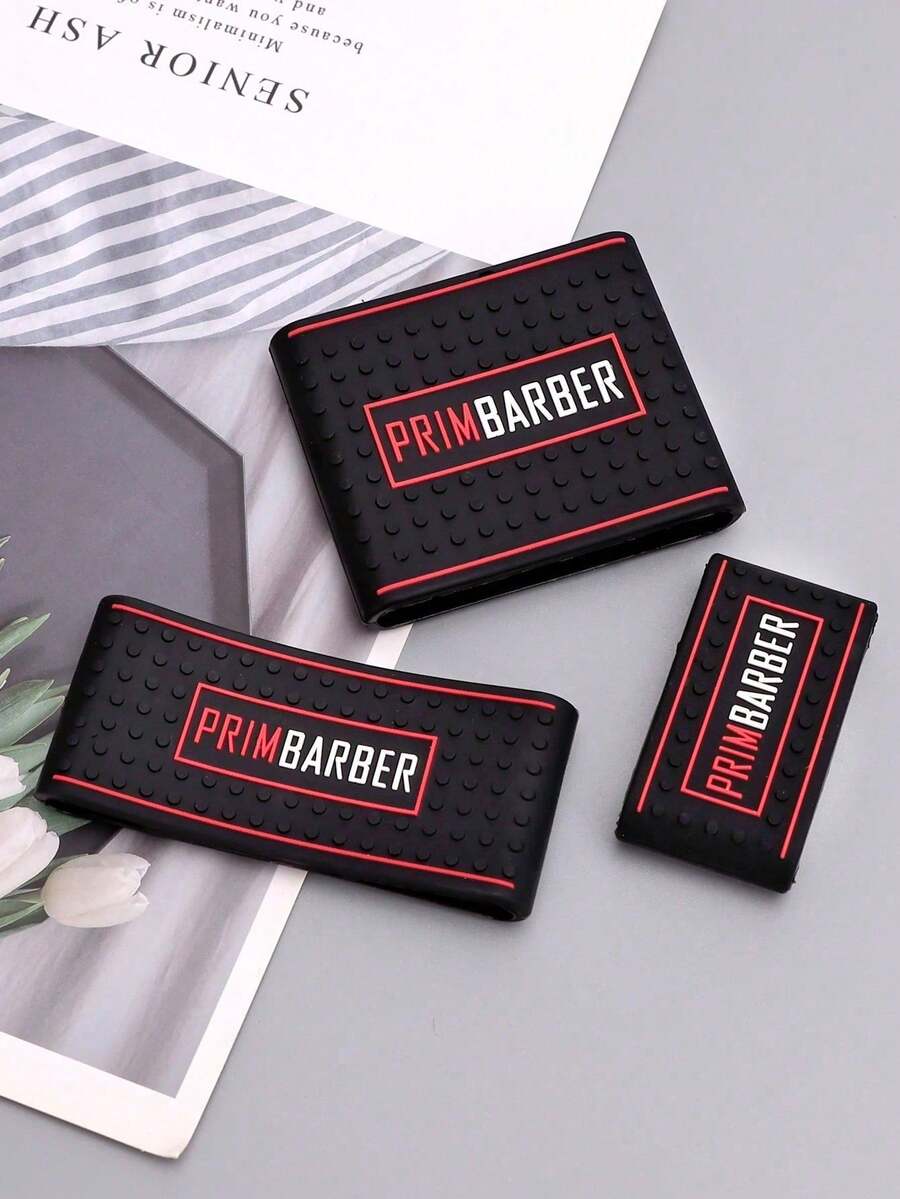 3 piezas de cubiertas antideslizantes para cortapelos, anillos protectores para recortadora de cabello, fundas para afeitadora eléctrica - Multicolor - Ver 1