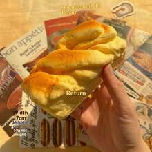 最新热销手撕面包黄油吐司挤压减压慢回弹玩具，粘性材质 - 生日礼物、圣诞礼物、派对礼物、最佳礼物、复活节礼物 - 彩色 - 查看 10