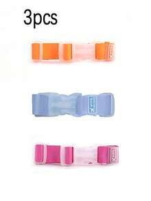 可调节旅行行李带、便携式旅行挂带、防丢夹带、包包挂钩、行李固定带夹、可调节行李安全带释放扣、旅行手提包捆绑带、行李侧挂带、实用户外携带带，适合自驾游、返校季、旅行必备、露营必备 - 彩色 - 查看 20