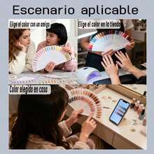 Tendencia200 Piezas Muestrario Abanico Con Aro Uñas AlmendraCalidad premium - Rosa - Ver 11