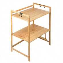 Baker's Racks - Ahşap rengi - Görünüm 10