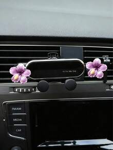 Car-Mounted Flower Bud Phone Holder, Dedicated For Car Interiors, Cute Air Vents, Car Navigation, Car Phone Stand, 2025 New Model - A - View 9