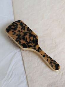 1pc Customized Laser Engraved Air Cushion Hair Comb, Personalized Acrylic Shiny Pearl Textured Name Design, Unique Bridesmaid Party Gift, Gift For Her/Mom - Multicolor - View 9