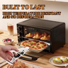 三合一耐热夹钳，防滑夹子，厨房碗碟架，蒸笼食物夹 - 彩色 - 查看 11