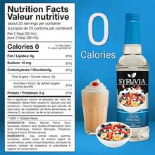 Syruvia Sugar-Free Yogurt Bowl Coffee Syrup - 25.4 Fl Oz Premium Coffee Flavoring Syrup - 0 Calorie - Kosher Syrups, Gluten Free, Perfect For Drinks, Soda, Shakes, Desserts, And More. - 25.4 Fl Oz - View 3