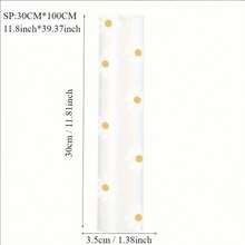 1 Rolo de Forro para Armário de Cozinha com Estampa de Margaridas, Tapete Antiaderente para Gavetas, Tapete Antiderrapante para Geladeira, Forro Impermeável em EVA para Geladeira, Jogo Americano Fácil de Limpar. Armazenamento, Organização da Cozinha, Decoração, Utensílios de Cozinha, Decoração de Ambientes, Mobiliário para Casa - Multicolorido - Ver 5
