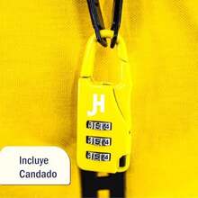 Men Functional Backpacks - Neon Yellow - View 8