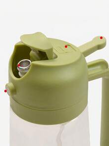 1个二合一喷油器/分配器 - 厨房家用空气炸锅用油瓶，防漏喷雾油罐 - 彩色 - 查看 4