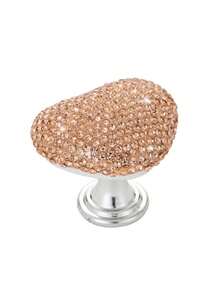 1pc Heart-Shaped Toilet Flush Button, Embedded With Diamonds, Easy-Press Design - For Toilet Flushing/Activation - Modern Bathroom/Shower Control Upgrade, Durable & Hygienic, Home Or Commercial Use - Complements Contemporary Bathroom Decor - Multicolor - View 4