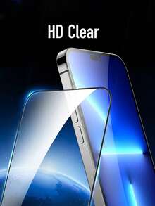 3 Packs - Full Coverage HD Full Adhesive 2.5D 9H High Hardness Tempered Glass Screen Protector, Excellent Value For Money, Compatible With 17 Pro Max/17 Pro/16E/16/16 Plus/16 Pro/16 Pro Max, 15/15 Plus/15 Pro/15 Pro Max, 14/14 Plus/14 Pro/14 Pro Max, 13/13 Mini/13 Pro/13 Pro Max, 12/12 Mini/12 Pro/12 Pro Max, 11/11 Pro/11 Pro Max, X/XS/XS Max, 8/8 Plus/7/7 Plus Series. Features Include Drop Protection, Scratch Resistance, Smooth Touch, And Fingerprint Resistance. Suitable For Use With Phone Cases - Clear - View 3