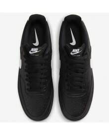 Men's Nike Court Vision Low Sneakers - Black And White - Đen và trắng - Xem 3