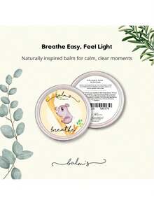 EstiloTendenciaBalm'S Breathe 45G - Balsamo Para Aliviar SíNtomas De Gripe Y Resfriado Pomada Natural De Cera De Abeja Con Aceites Esenciales De Eucalipto Y Mejorana Bebé NiñOs AdultosCalidad PremiumVersióN Mejorada - 1 - Ver 7