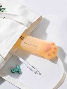 1 hộp đựng bút hình móng mèo dễ thương tinh tế, hộp đựng văn phòng phẩm học sinh, hộp bút có chân đế, di động, dung tích lớn. - Nhiều màu - Xem 6