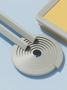 2m Super Soft Gray Silicone Edge Guard - High Quality Self-Adhesive Protective Device, Suitable For Baby Safety, Table And Wall Protection - Grey - View 8