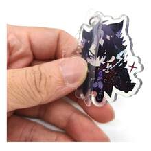 TendenciaChainsaw Man G Llavero Acrílico Doble Vista Anime KawaiiCalidad premium - Haciendo B - Ver 10