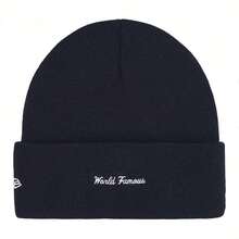 Supreme Box Logo Beanie (BOGO) | Authentic Unisex Knitted Acrylic Headwear | Essential Streetwear Cold Weather Accessory - 藏蓝色 - 查看 2