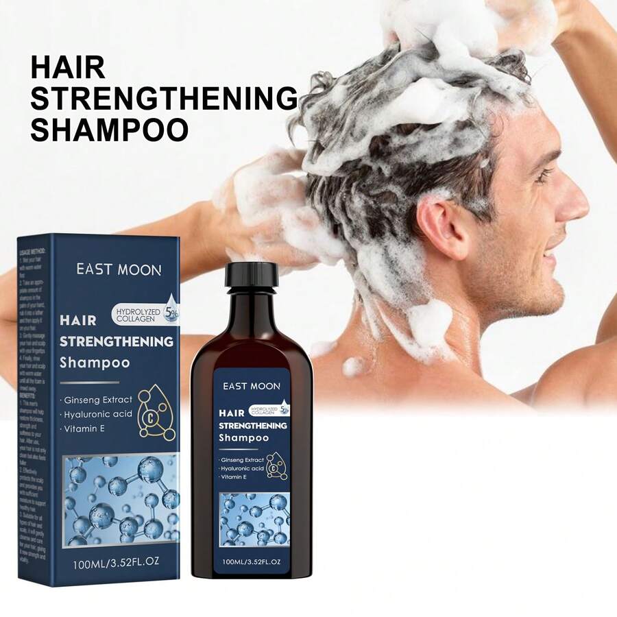 EAST MOON Shampoo de fortalecimiento de cabello caspa limpia caspa hidratnutricuero cabelhumhumante cuero cabelsuavisuavicabello mejorar la calidad del cabello producto para el cuidado del cabello