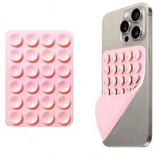 Suport telefon cu ventuză din silicon 3/5/12 buc, suport pătrat mobil portabil, instrument de fixare a telefonului antiderapant, instalare ușoară, potrivit pentru smartphone-uri compatibile cu , telefon Android, cadou pentru ziua de naștere, familie, cadouri pentru prieteni, suport telefon baie, accesorii telefon, suport adeziv - Multicolor - Vizualizare 11