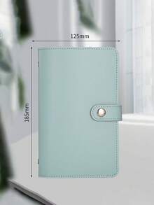 【现金收纳】现金收纳本，内含50个卡槽，可容纳100张纸币，包含纸币、邮票和银行卡收纳页，A6大容量现金收纳本