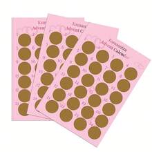 1 Pack A4 Pink Scratch Poster, Suitable For Valentine's Day, Anniversary Party Events