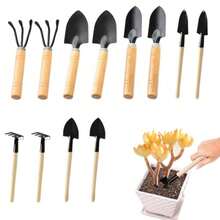 Garden Tool Set 12 Pcs Gardening Tools Set With Trowel Shovel And Hand Rake Aluminium Garden Hand Tools - Black - View 1