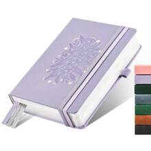 &And Per Se Lined Journal Notebook For Women&Men With Pattern, 365 Pages, 5.7'' X 8'' 100GSM Thick Paper, A5 Journals For Writing (Lavender) - 365-lined365Lined - View 1