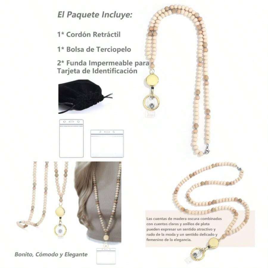 Lanyards para Crditos de Identificacin, Profesores y Llaves - Retractiles Con Fundas - Adorables para Mujeres - inicial - Ver 1