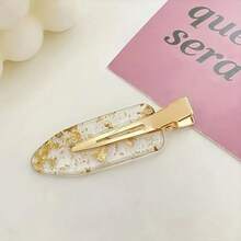 2 Stücke/1 Karte oder 10 Stücke/5 Karten rutschfeste Haarspangen, silberne unsichtbare Haarspangen für Brautjungfern, glänzende Haarspangen für Brautjungfern, Styling Haarspangen, Geschenk für Brautjungfern, Antrag Box, Make-up Styling Partition - Verschiedenfarbig - Übersicht 5