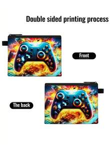 Kids Game Pattern Wallet - Mini Coin Purse, Suitable For Boys And Girls - Cute And Durable Children's Zipper Wallet - Great For School, Travel And Daily Use (5.5 Inches X 4.3 Inches) - one-size - View 7