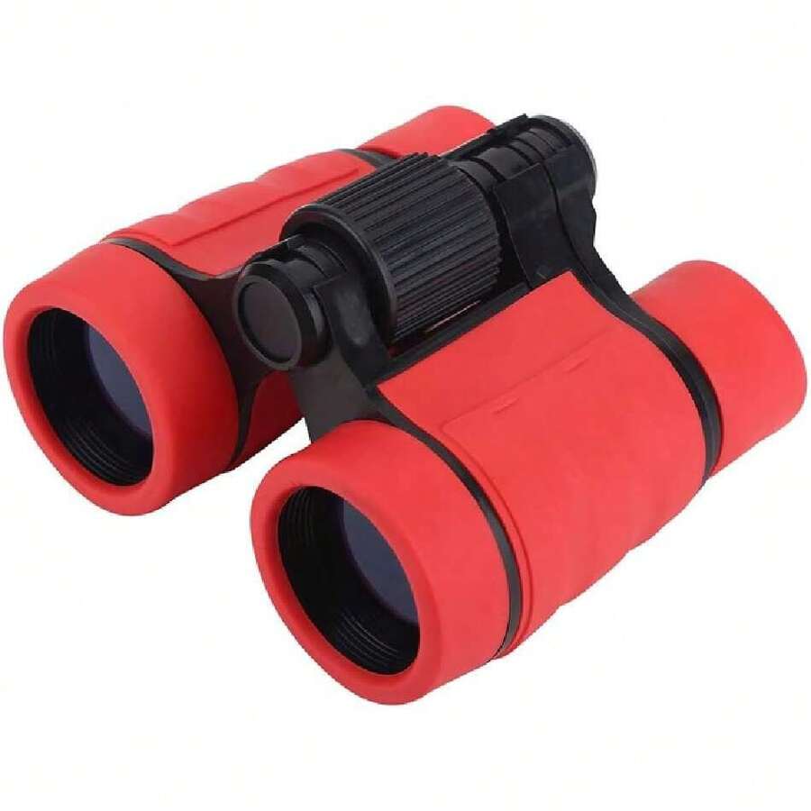 Prismáticos para Niños, Binoculares de Juguete Aumento 4X, Binoculares Compacto, Lentes Ópticos, Agarre Ergonómica, Binoculares para Infantil para Exploración Naturaleza,38957117 - Multicolor - Ver 1