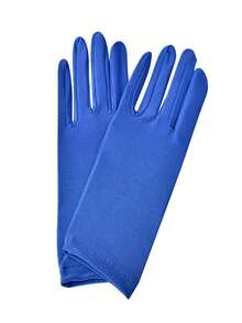 1 Pair 22cm Milk Silk Elastic Short Cycling Gloves, Suitable For Costume Play, Performance And Fashion Decoration Holiday Gloves - One Size - View 16