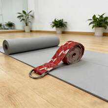 Durable Knitted Yoga Strap, Non-Elastic Stretching Assist Band, Shoulder Opening Back Shaping Home Pilates Training Equipment - Yoga Stretching Band - View 8