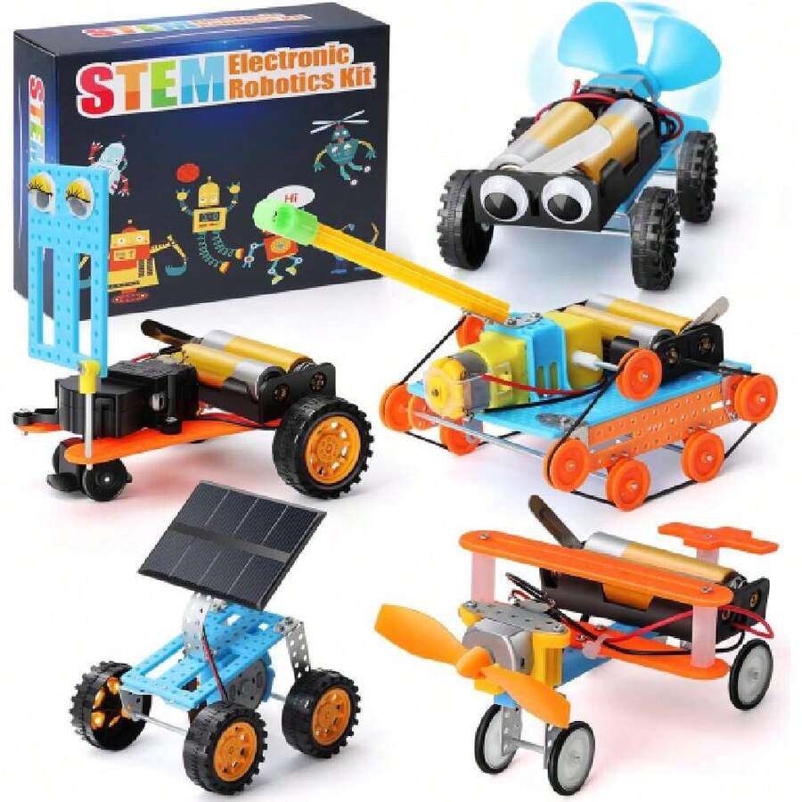 Kits de Ciencia para Niños, Kits Stem Juguetes para Niños 6 a 16 Años, Juguetes Educativos, Juguete Juegos Experimentos de Bricolaje, Regalos para 8 9 10 Niños y Niñas,38931842 - Tipo de Enchufe A Japonés (100V) - Ver 1