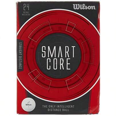 Wilson Smart Core Golf Ball - Pack Of 24 White