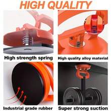 1pc 2 Inch Car Dent Puller Suction Cup Tool - Bodywork Panel Remover For Small Dent Repair