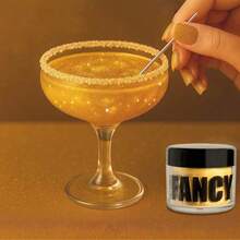 Sclipici comestibil 5g - Pudră de perle comestibilă de culoare metalică, potrivită pentru băuturi, copt, decorațiuni pentru torturi - Sclipici comestibil, pudră de perle, potrivită pentru glazură, bomboane - Multicolor - Vizualizare 3