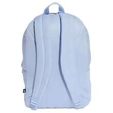 Adidas Three-Stripe Streamlined Logo Polyester Backpack, Women's Pink.