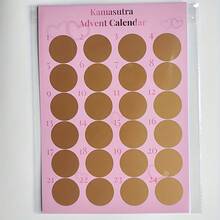 1 Pack A4 Pink Scratch Poster, Suitable For Valentine's Day, Anniversary Party Events