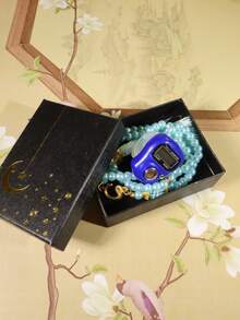 1 pieza Brisa de primavera, Cuentas de oración islámicas con contador, Dispositivo de conteo de Ramadán - multicolor - Ver 16