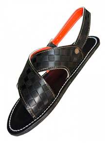 TendenciaHuarache Cruzado Calentano Modelo Ajedrez Negro Ajedrez 29 MxCalidad premium - 1 - Ver 3