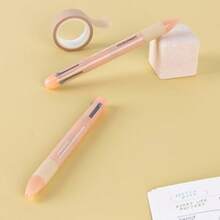 Korea LifeandPieces 0.4 Mm 4 Color Quick Dry Gel Pen Made In Korea 1 Pcs 4 Colors Ball Pen APRICOT - 杏色 - 查看 2